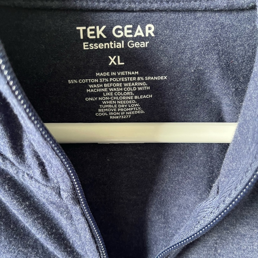 Tek Gear Navy Zip-Up Jacket - Picture 3 of 6